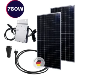 Fotowoltaiczny zestaw balkonowy - ogrodowy 760W do samodzielnego montażu